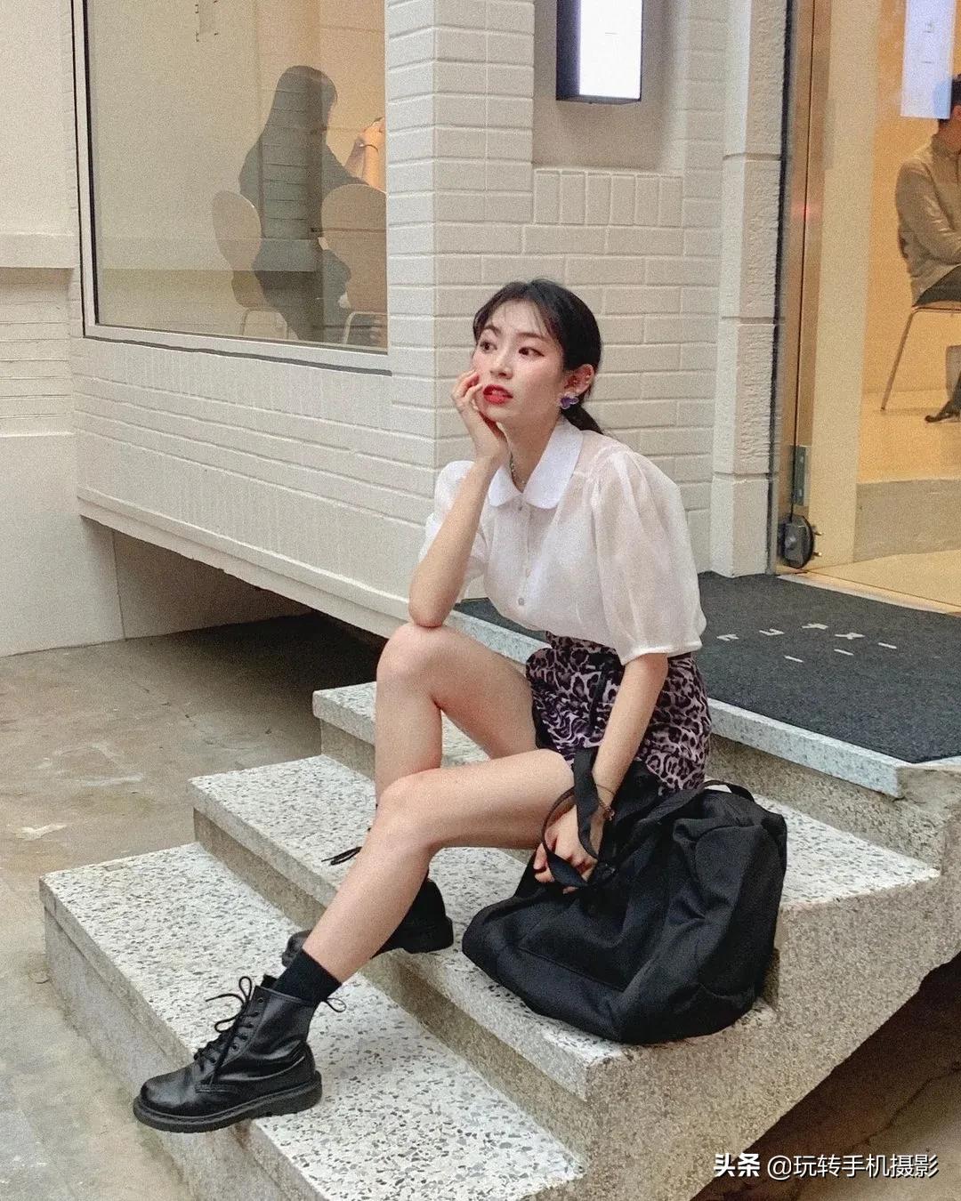 单手捂脸拍照姿势女生,女生自拍姿势单手