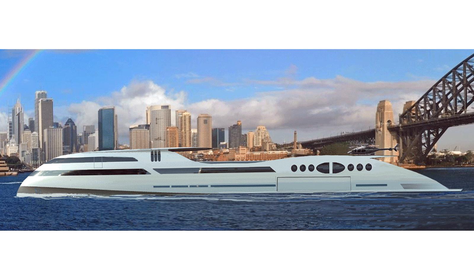 宏伟设计：世界上最极端的超级游艇概念