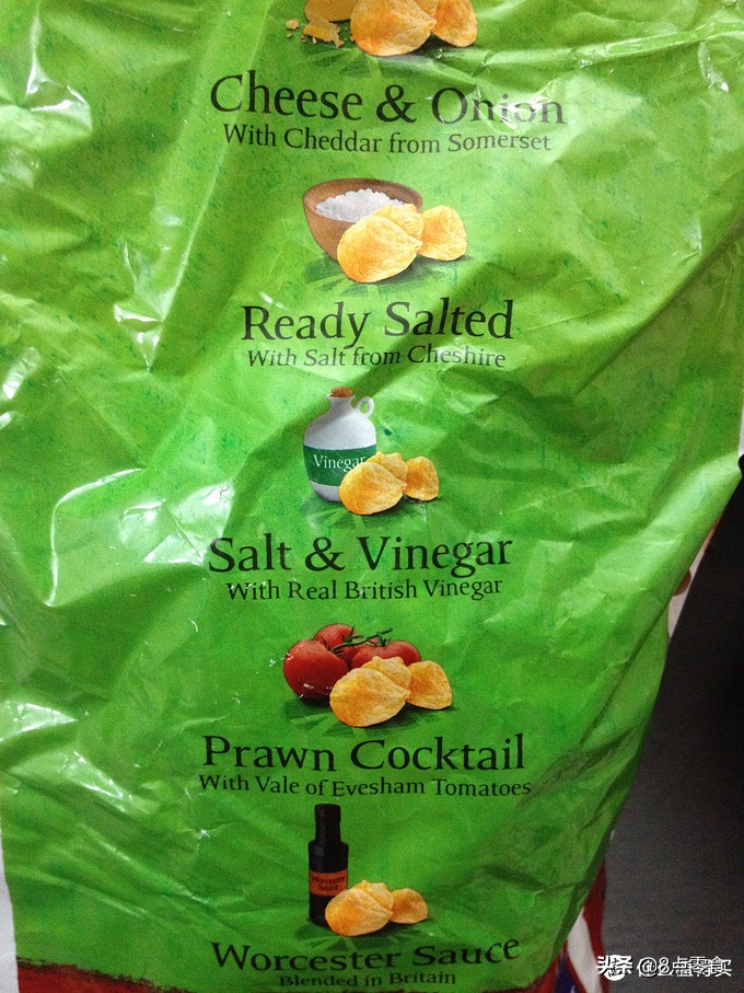 好吃的外国薯片,英国薯片推荐