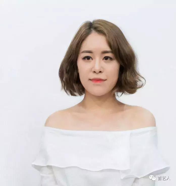 韩式优雅长发吹风造型技术,韩式刘海吹风造型技巧