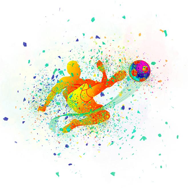 好好踢球远离伤病背景图,踢球远离伤病被踢到头昏过去了