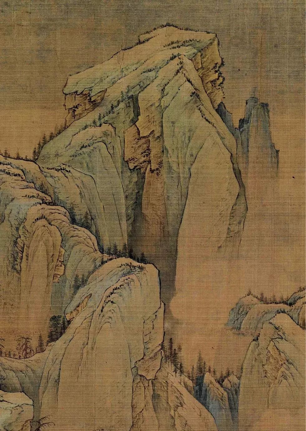 昆仑山龙脉镇宅山水画,中国山水画风水讲究