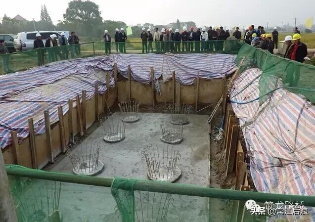 桥梁承台施工,桥梁桩承台施工流程图