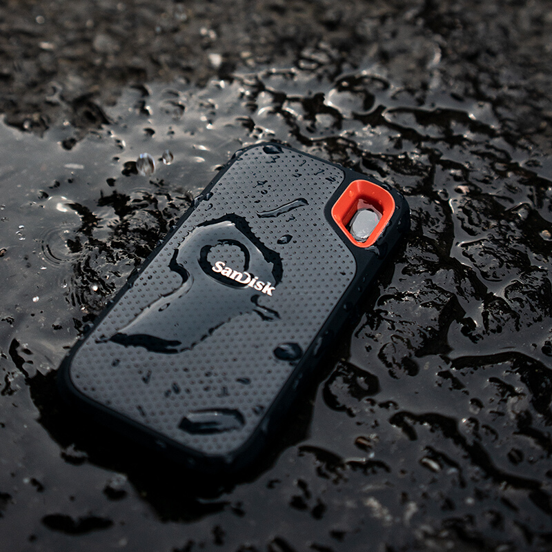 闪迪固态移动硬盘开箱试用,闪迪官方正品1t移动固态硬盘