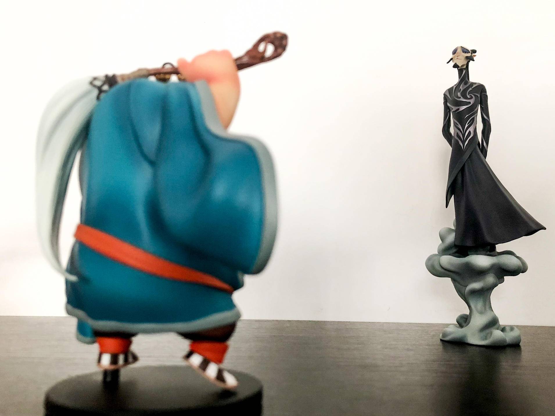 哪吒之魔童降世正版万代手办开箱,手办哪吒之魔童降世