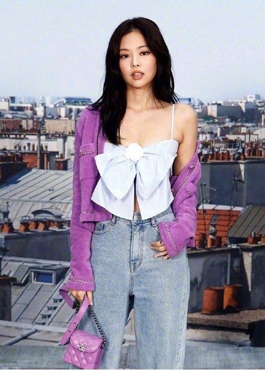 香芋紫很显白的一款,香芋紫最火的搭配色