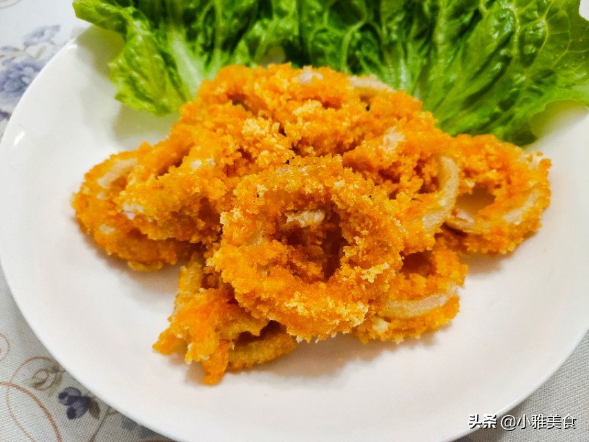香脆鱿鱼圈怎么炸才脆,炸鱿鱼圈怎么能不蹦