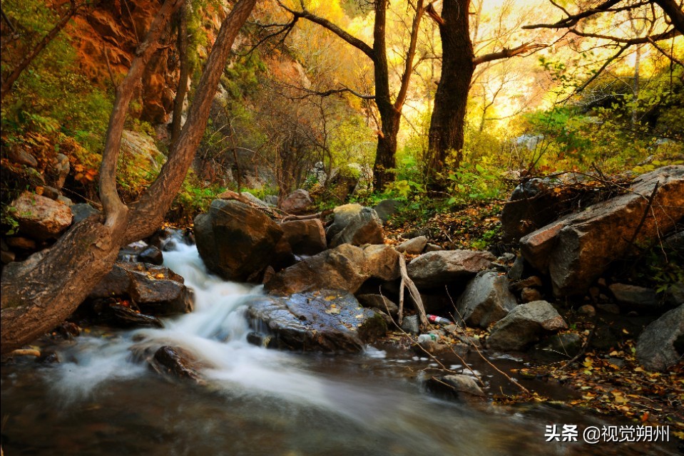 山阴，自然风光蝴蝶谷