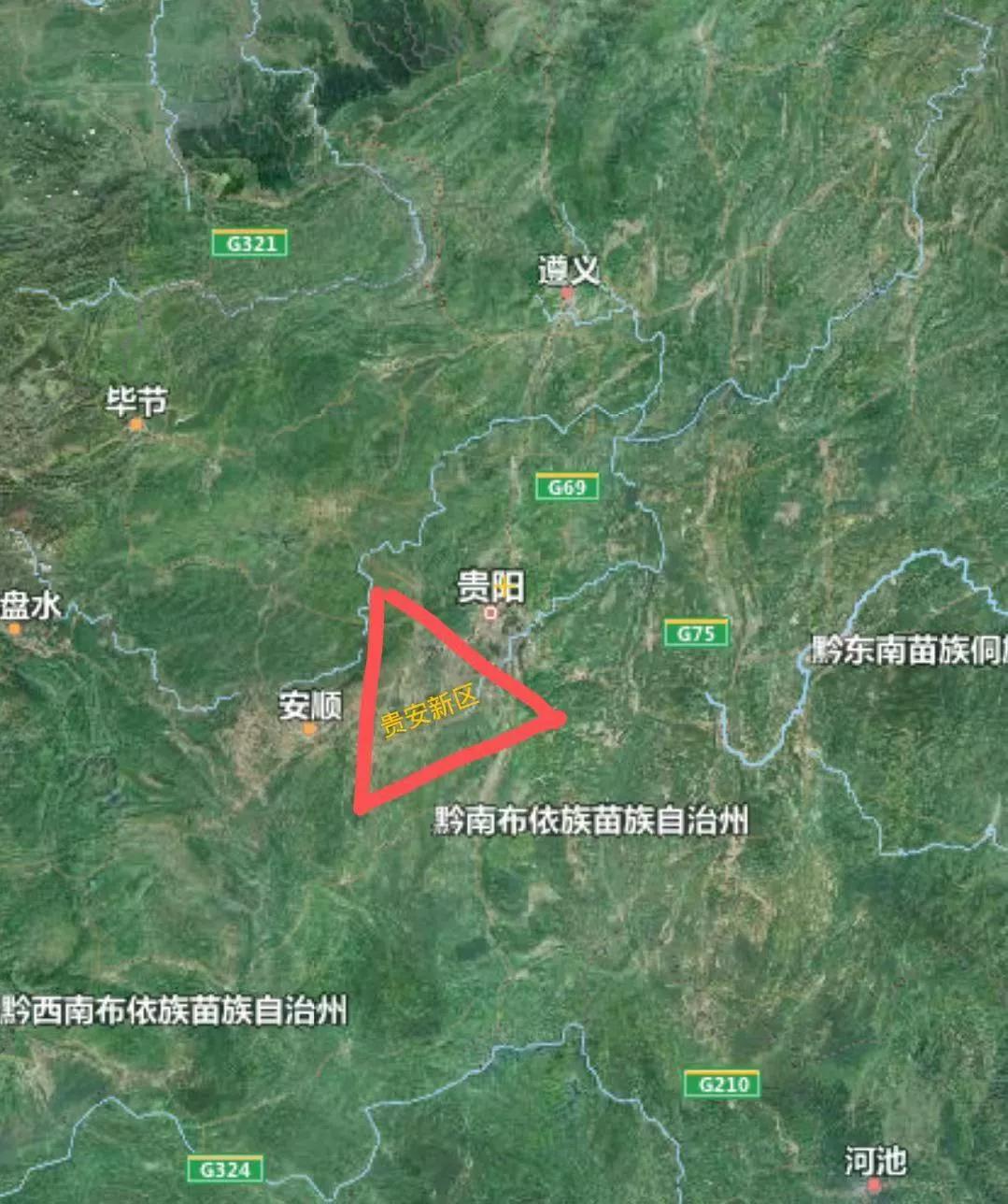 贵安新区发展布局规划图,贵安新区和观山湖哪个发展好