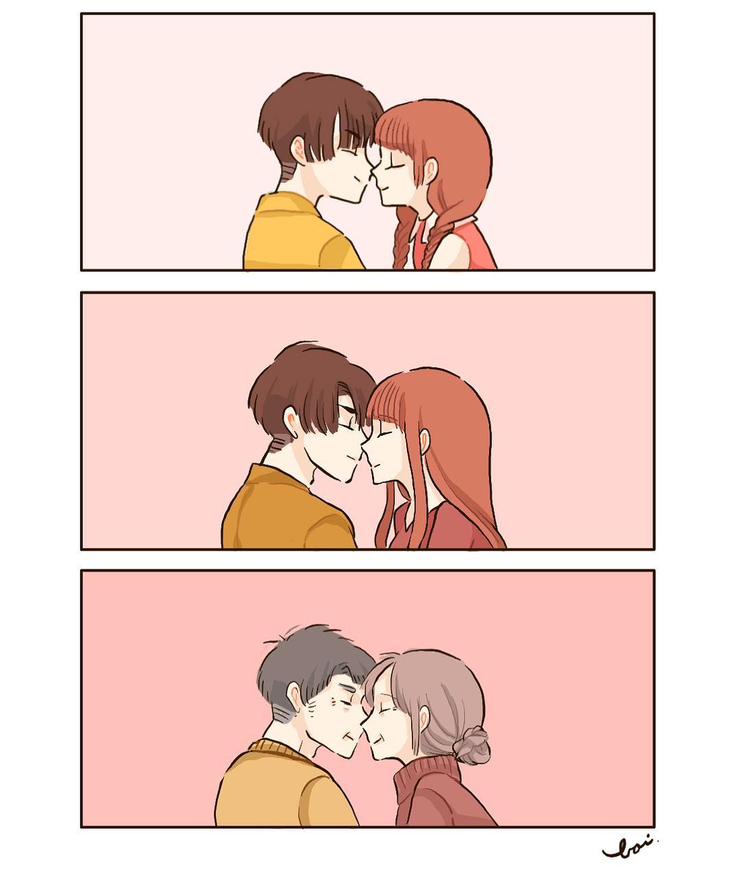 最温馨的情侣小漫画,温馨情侣漫画