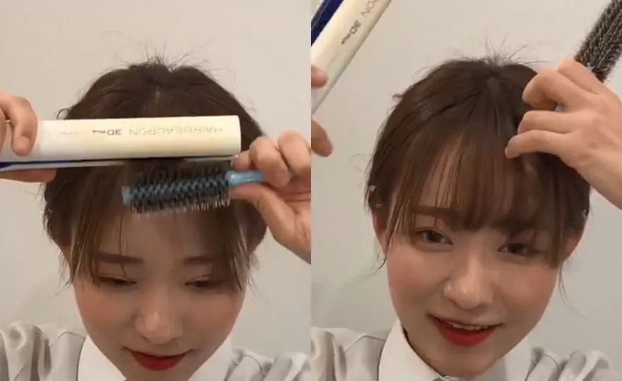 圆脸窄额头女生适合什么刘海,额头尖窄脸又小适合什么样的刘海