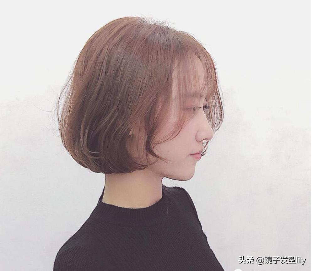 可爱的发型显脸小长发,小脸型短发发型设计