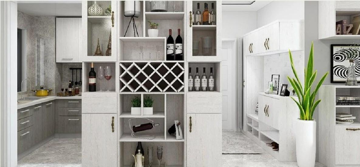 大王椰米兰灰橡适合黑白灰风格吗,大王椰白橡