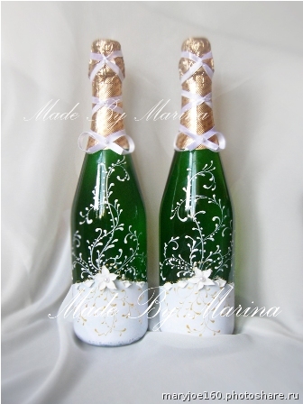 DIY瓶装饰：最不寻常的瓶子装饰上欧式浪漫风格，精美而独特礼物