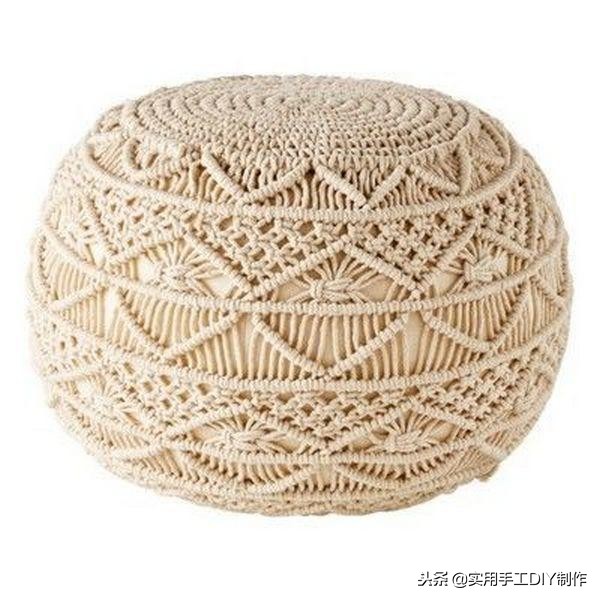 手工纯白棉绳编绳挂件,手工编绳合集名称