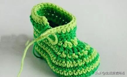 钩织一岁宝宝鞋教程夏季,3-6个月宝宝钩织鞋教程
