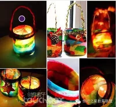 春节大红灯笼手工制作方法,用废旧材料做春节手工灯笼