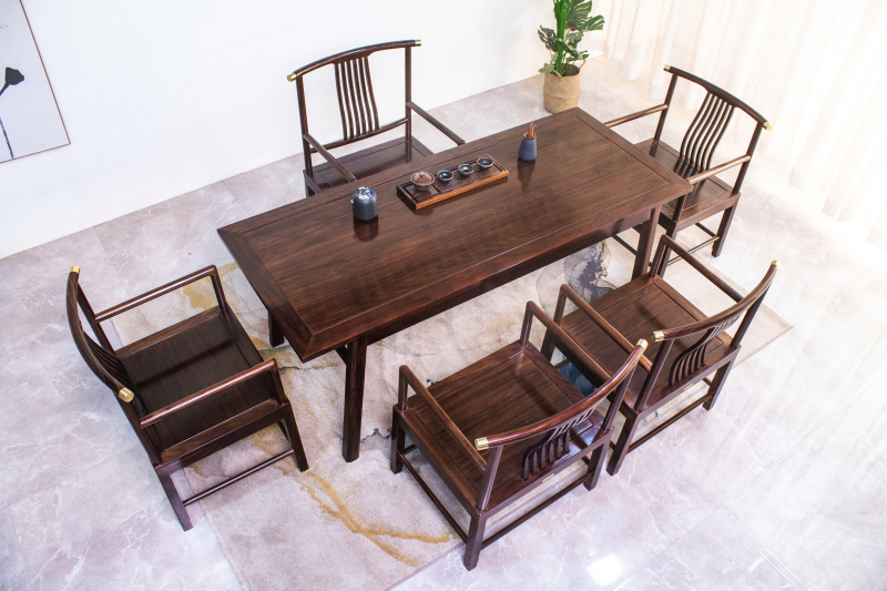 人生的“启程”是什么，在家中实木家具茶桌椅与你一起