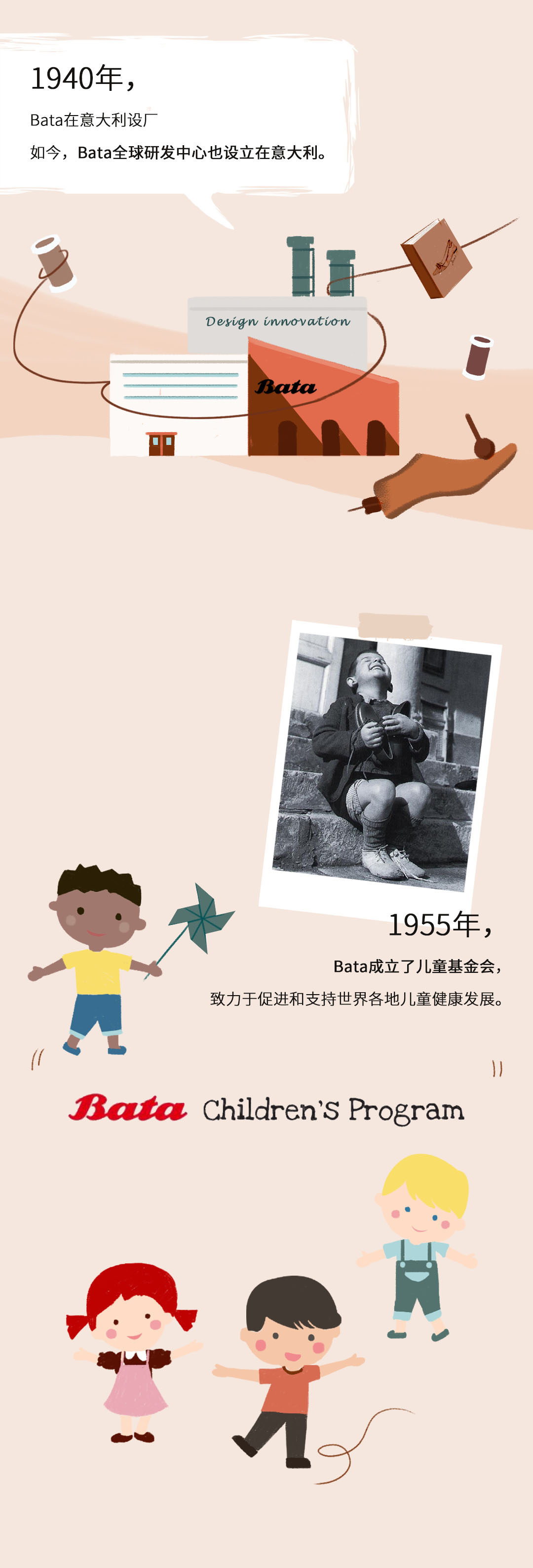 bata百年历史品牌,世界四大鞋履品牌