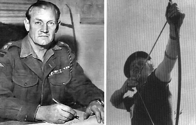 弯弓搭箭射纳粹：与英国首相同名的超级战士堪称二战中的最强者