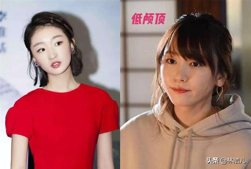 无论什么发型都好看,不管什么发型都掩盖不了你的美