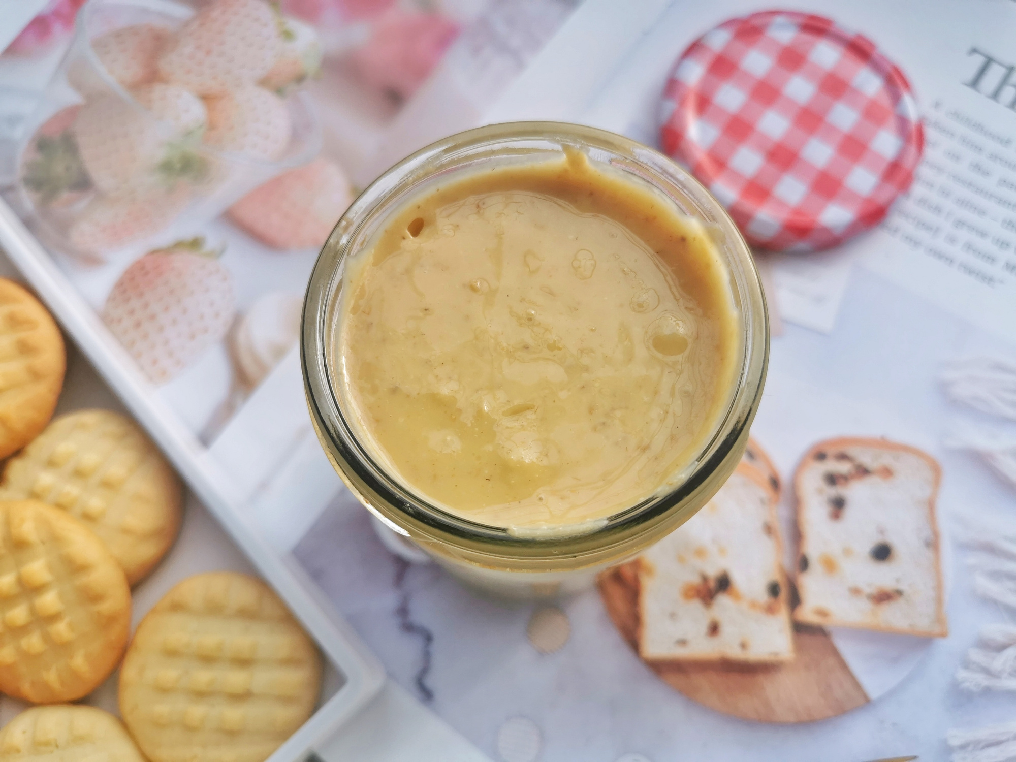 花生酱曲奇饼干的做法烤箱版,曲奇花生酱的做法