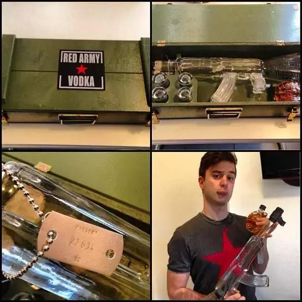 AK-47伏特加,千万别对口喝别人会认为你要自杀