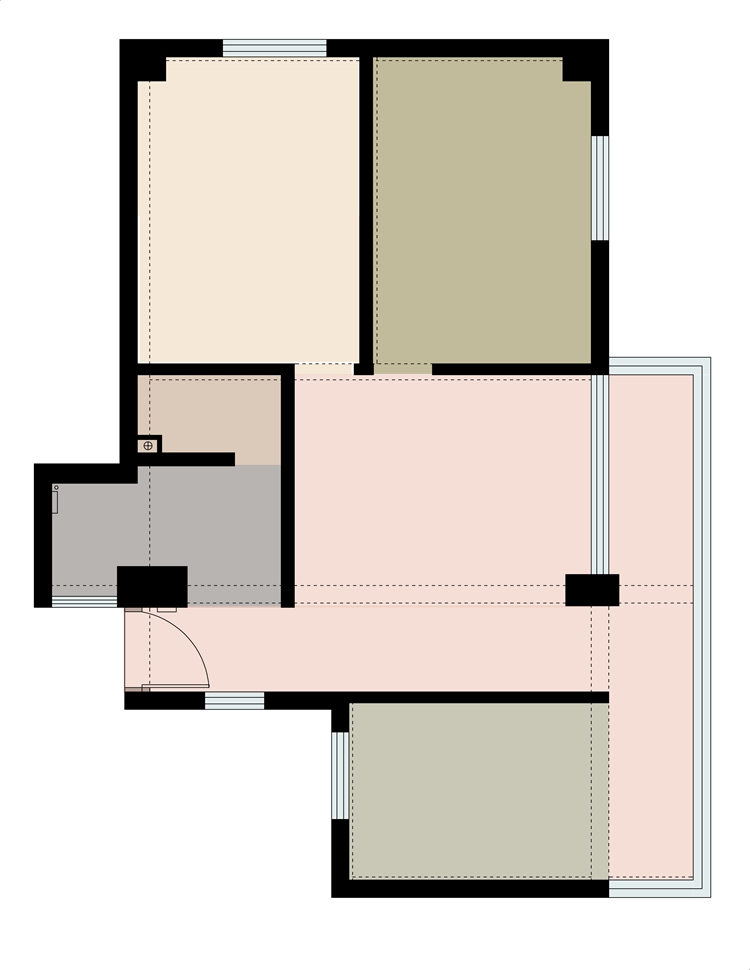 胭脂红原创设计,胭脂室内设计