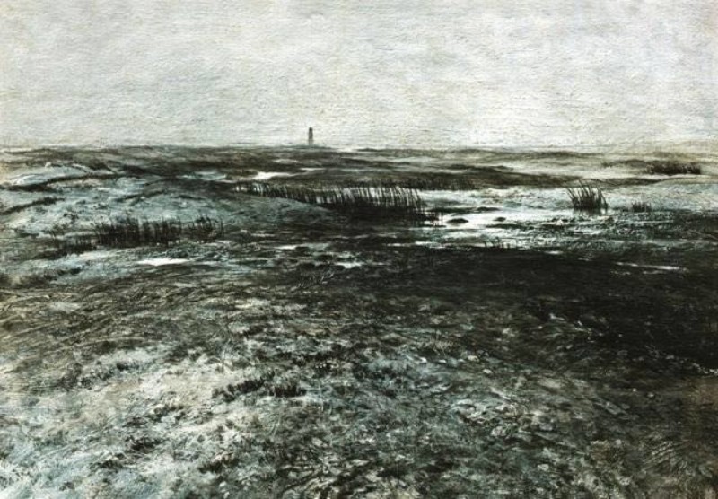 何多苓连环画雪雁,何多苓的经典创作雪雁