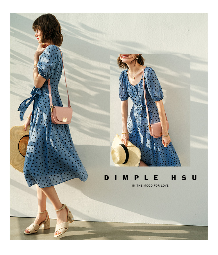 每个女人都需要一条印花裙!如姚晨、白宇一般,美成一道风景线