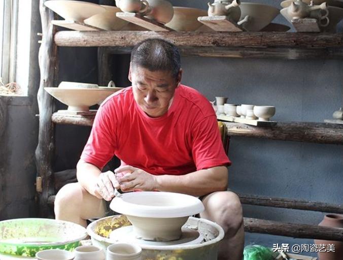 博山雨点釉茶具一套,博山雨点釉茶具图片大全