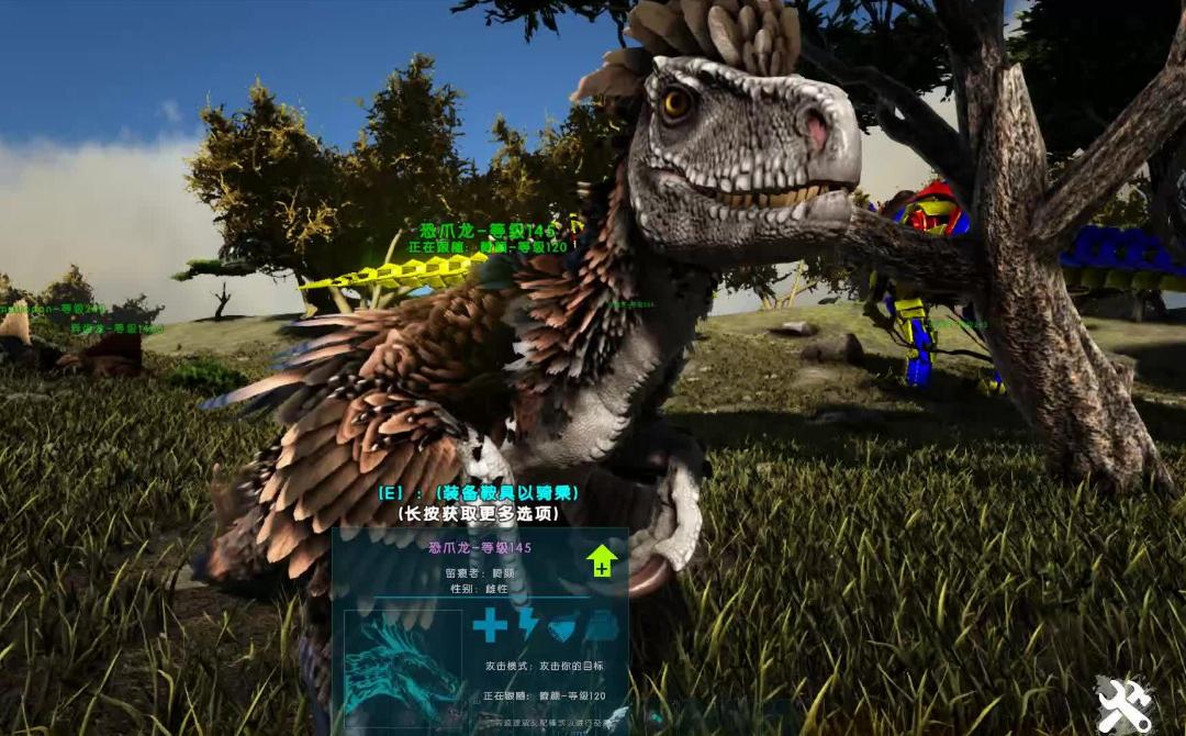 方舟生存进化抓霸王龙全过程,方舟生存进化驯服恐爪龙
