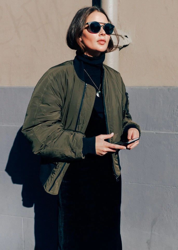 150斤面包服显瘦,面包服加直筒裤