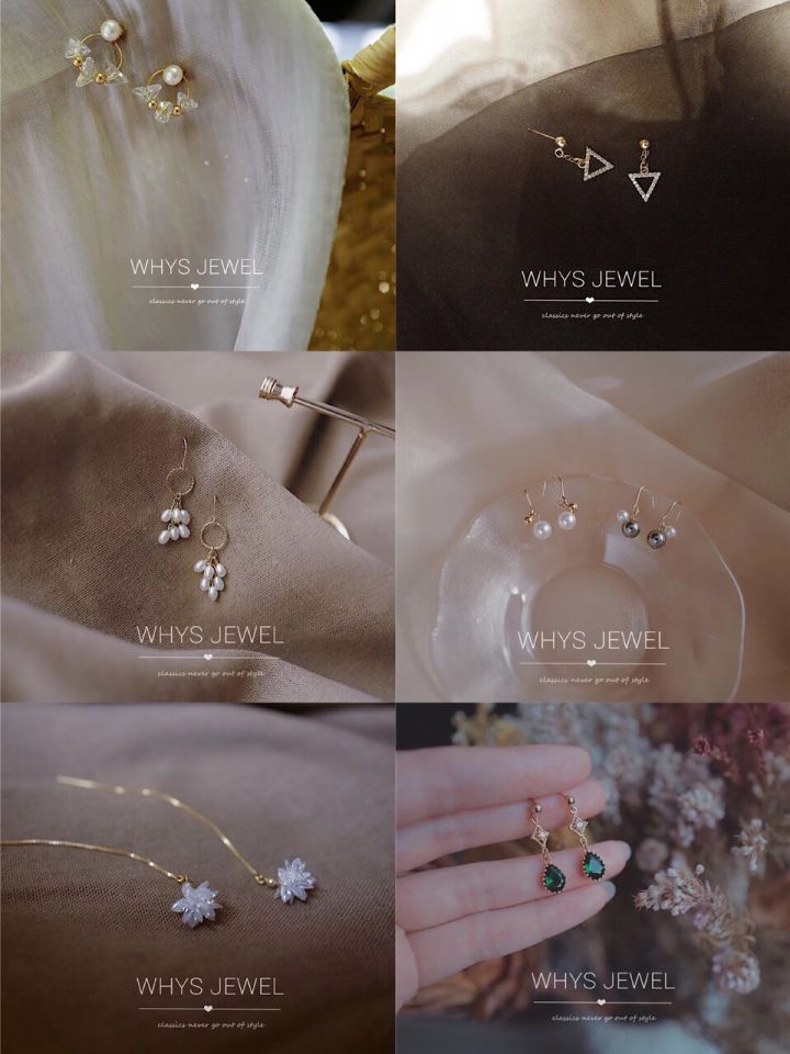 推荐7款秋季必备耳饰好看又百搭,耳饰轻奢小众高级感百搭简单
