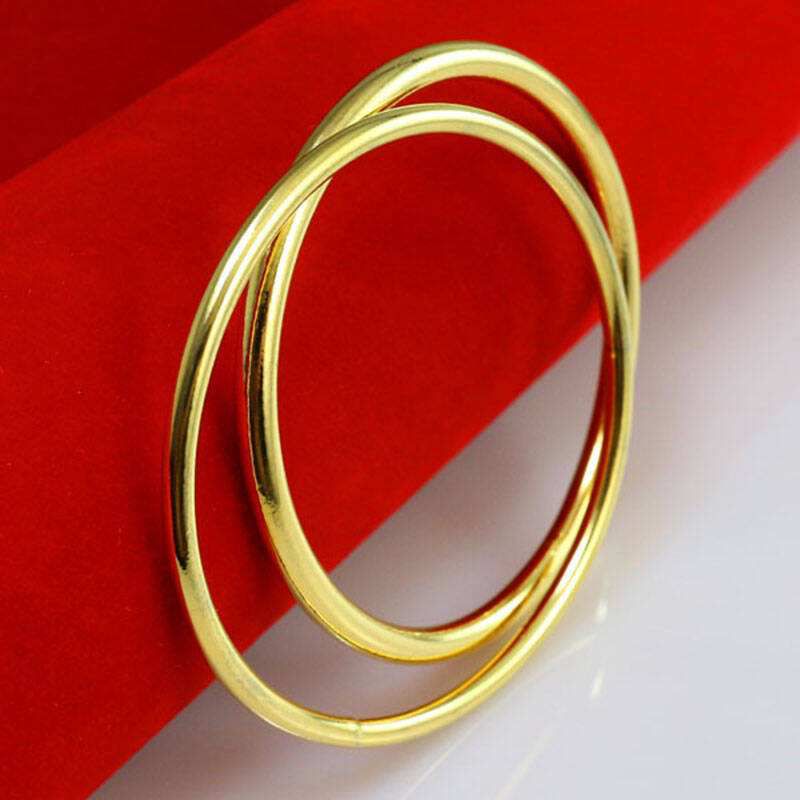 黄金手镯买光面的好还是古法的好,黄金手镯是买软金好还是硬金好