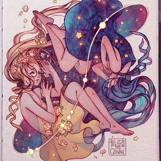 一个经历三次心脏手术，却依旧坚强，用水彩把伤痛化作星辰的女孩