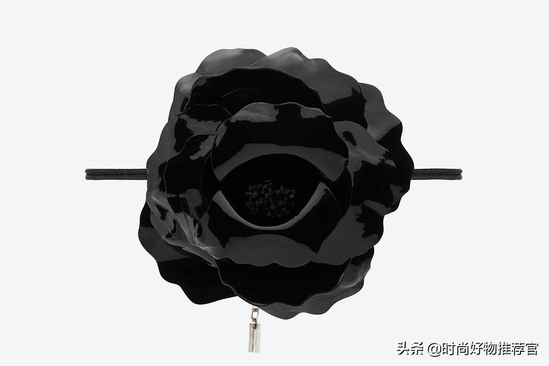 ysl黑色小西装金色logo,ysl心形豹纹复古白色