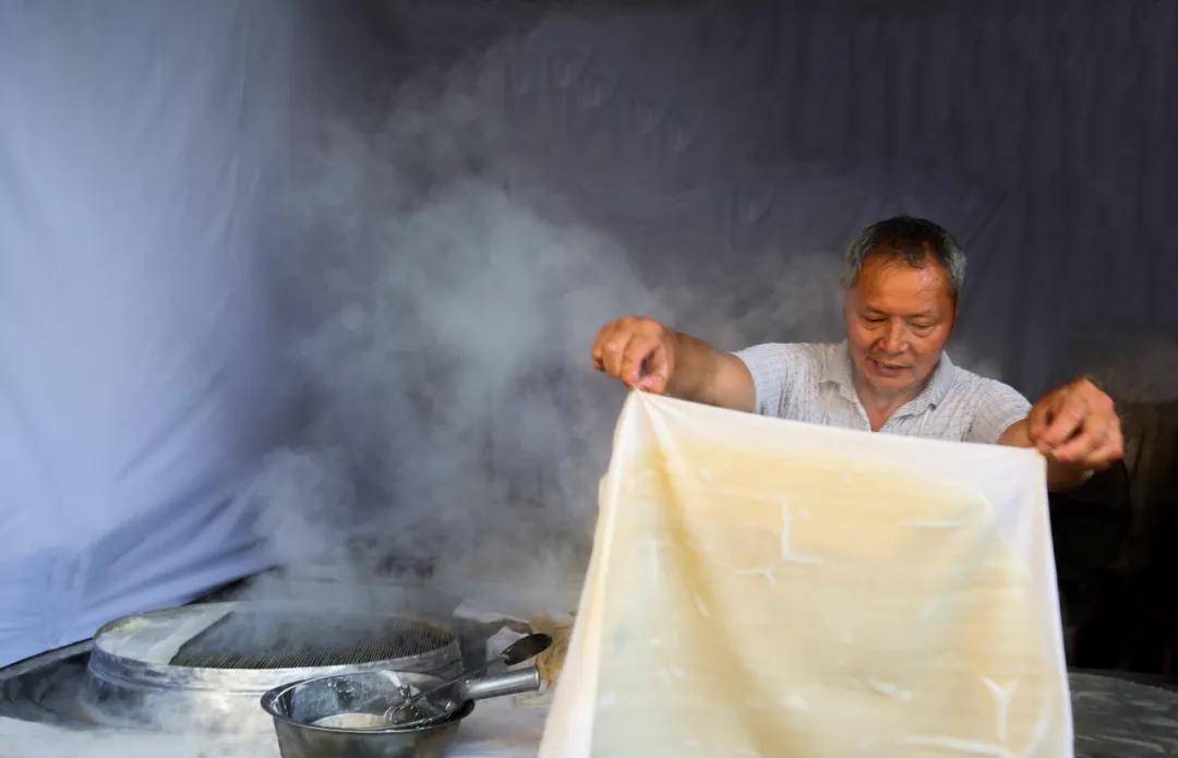 四川正宗安岳米卷,天府旅游美食