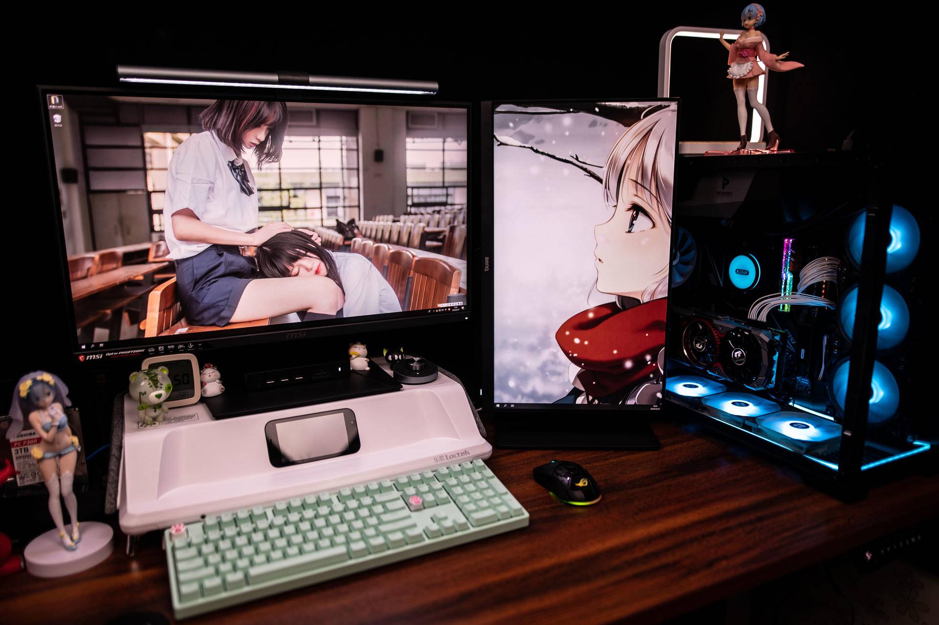 强迫症电脑桌面大改造,强迫症的桌面大改造