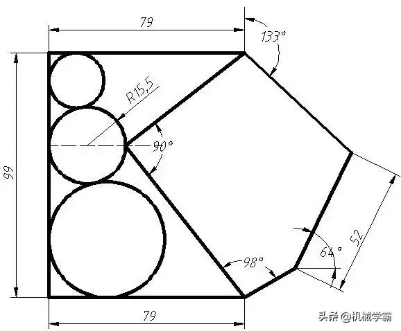 cad50张制图经典练习图,50张cad图纸