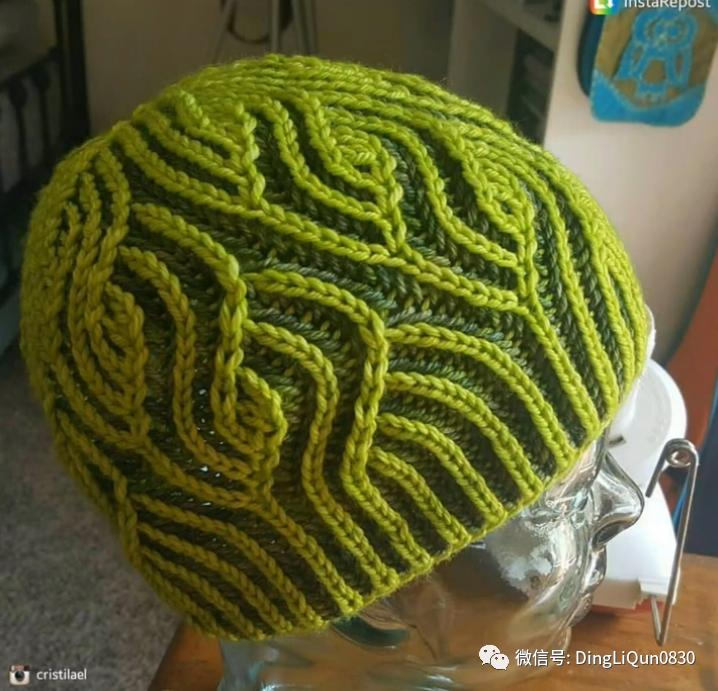 怎么做花式针织帽子教程,好玩好看的针织帽子