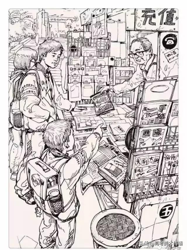 速写90分的要求,90分速写实录