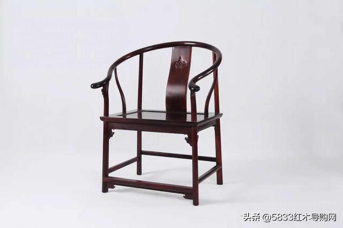 红木家具鉴赏知识讲解,圈椅红木家具