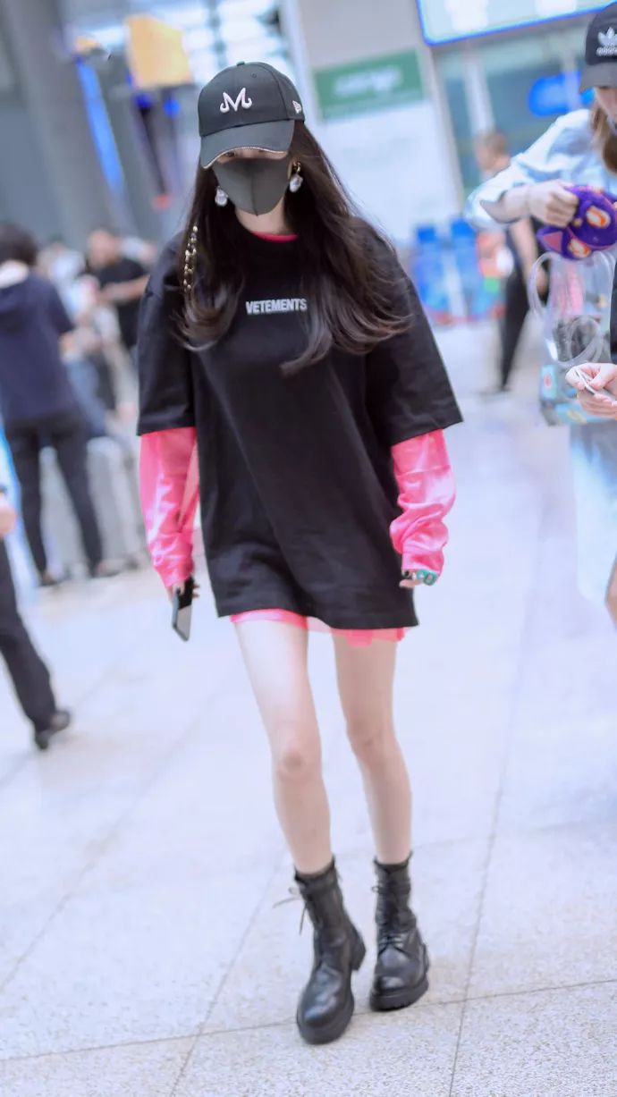 杨幂同款网纱防晒打底衫,杨幂黑网纱打底衫