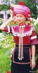 我国56个民族的精美服饰,费青56个民族服饰合集