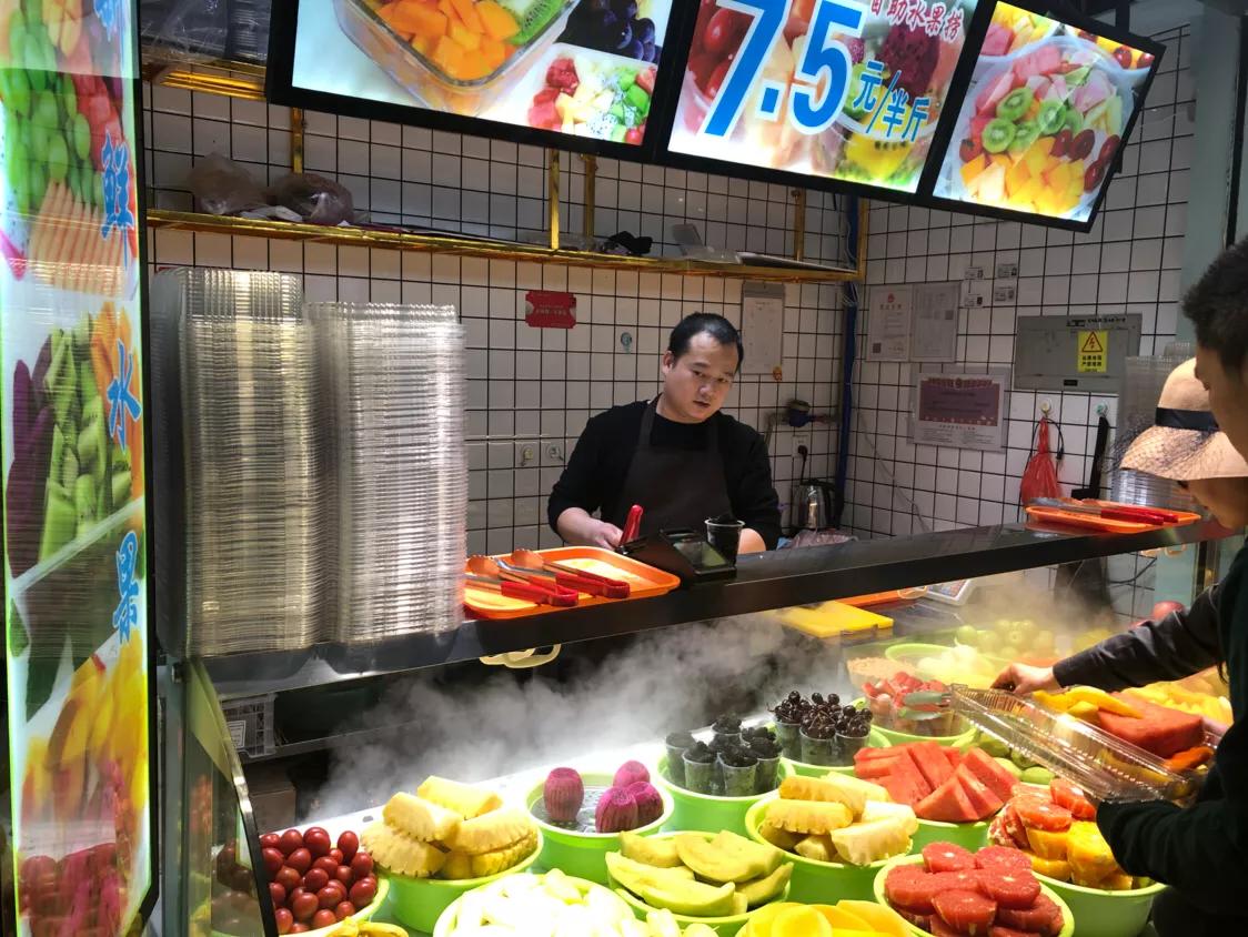 新鲜自助水果捞,自助水果捞随便捞