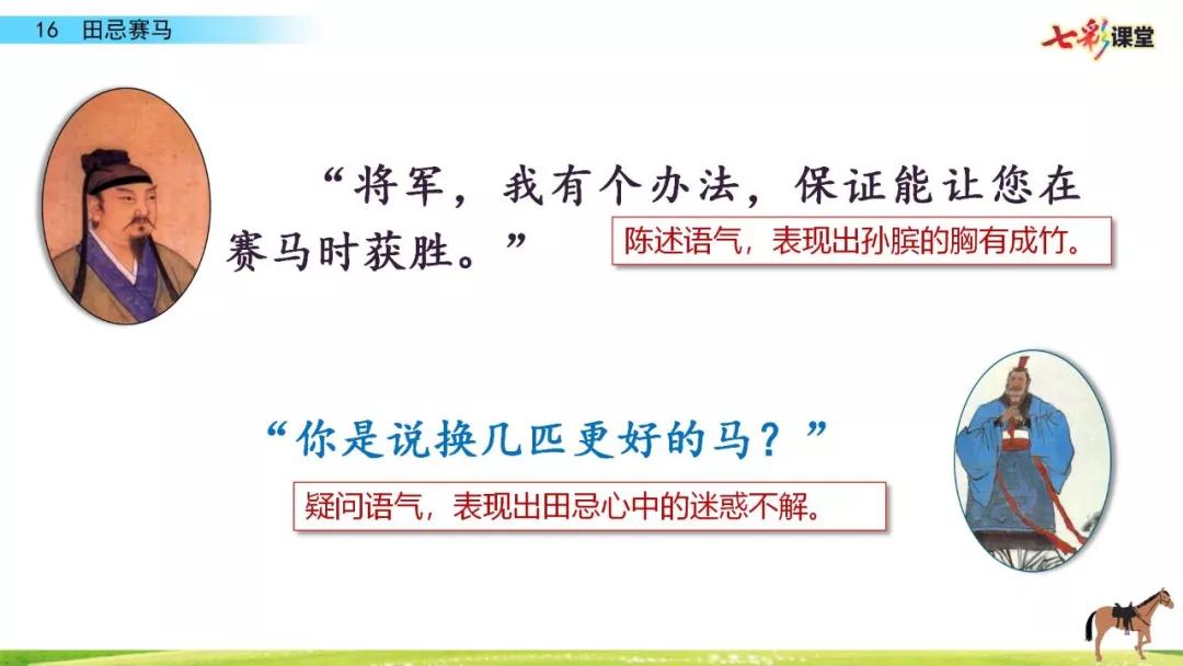 五年级下册第16课田忌赛马讲解,五年级田忌赛马的优质课教学视频