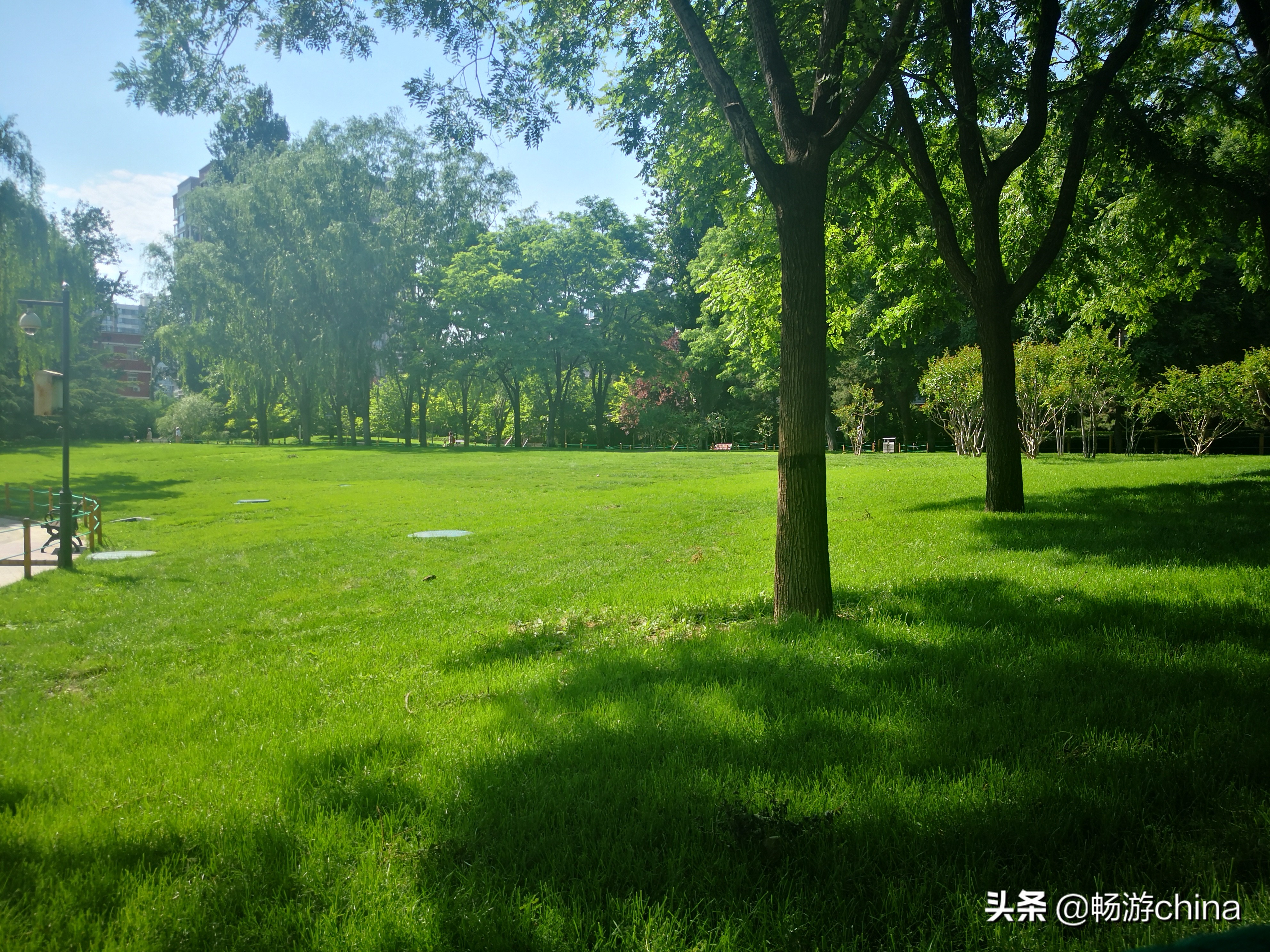 北京人定湖公园旅游攻略,人定湖公园跑道