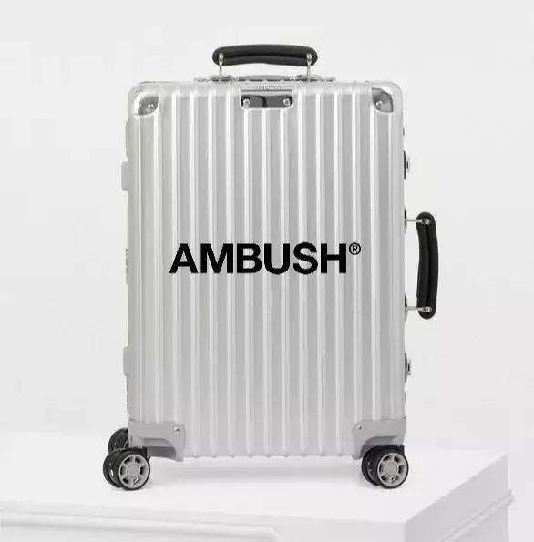 日默瓦rimowa铝制行李箱,铝镁合金日默瓦rimowa行李箱