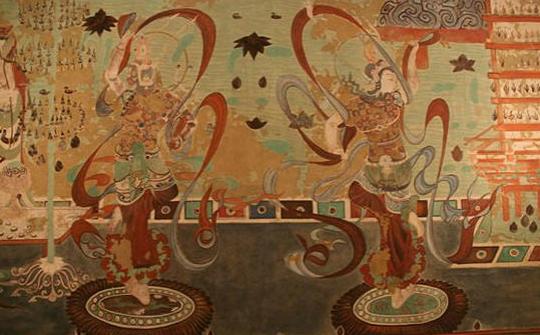 唐朝的胡旋舞,唐朝胡旋舞与敦煌舞